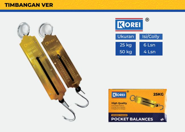 TIMBANGAN GANTUNG PER "KOREI" [25-50KG]